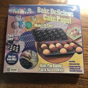 Never used cake pops